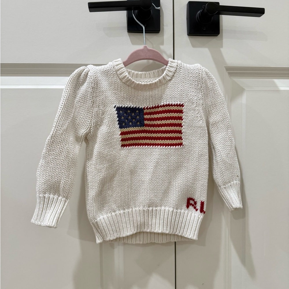 Ralph Lauren Sweater with American Flag